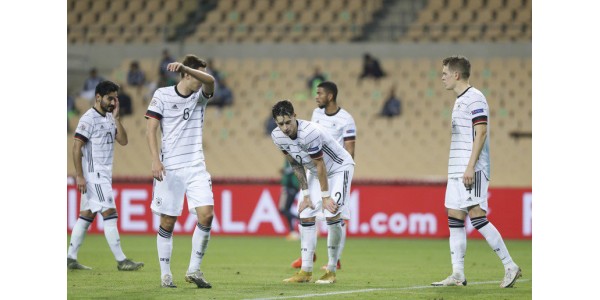 Die deutsche Fußballnationalmannschaft opět vytvořil rozdíl 0-6 v Evropské lize UEFA